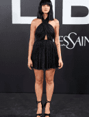 Dua Lipa at Yves Saint Laurent Fragrance 'Libre' Presentation in Madrid