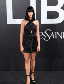 Dua Lipa at Yves Saint Laurent Fragrance 'Libre' Presentation in Madrid