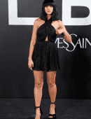 Dua Lipa at Yves Saint Laurent Fragrance 'Libre' Presentation in Madrid