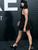 Dua Lipa at Yves Saint Laurent Fragrance 'Libre' Presentation in Madrid