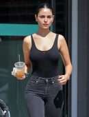 Eiza Gonzalez in Black Jeans, Out in Los Angeles