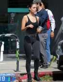 Eiza Gonzalez in Black Jeans, Out in Los Angeles