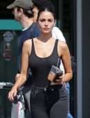 Eiza Gonzalez in Black Jeans, Out in Los Angeles