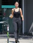 Eiza Gonzalez in Black Jeans, Out in Los Angeles