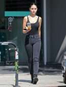 Eiza Gonzalez in Black Jeans, Out in Los Angeles