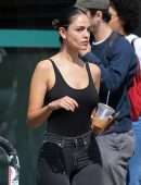 Eiza Gonzalez in Black Jeans, Out in Los Angeles