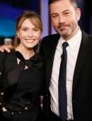 Elizabeth Olsen at 'Jimmy Kimmel Live!' in Hollywood