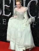 Elle Fanning at "Maleficent: Mistress of Evil" European Premiere in London