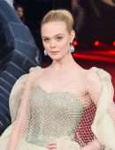 Elle Fanning at "Maleficent: Mistress of Evil" European Premiere in London