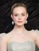 Elle Fanning at "Maleficent: Mistress of Evil" European Premiere in London