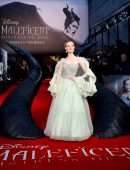 Elle Fanning at "Maleficent: Mistress of Evil" European Premiere in London