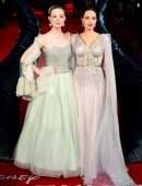 Elle Fanning at "Maleficent: Mistress of Evil" European Premiere in London
