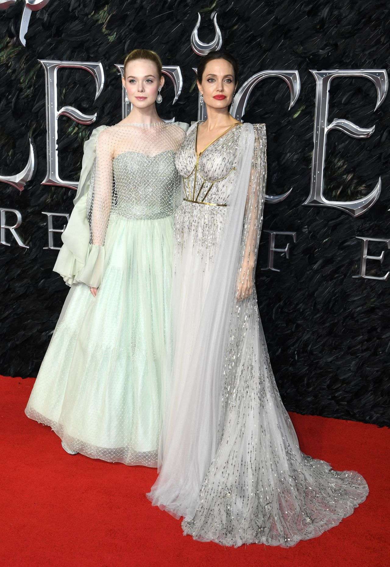 Elle Fanning at "Maleficent: Mistress of Evil" European Premiere in London