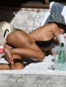 Emily Ratajkowski Booty in Bikini at a Beach in Miami