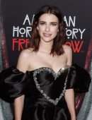 Emma Roberts at FX's "American Horror Story" 100th Episode Celebration in Hollywood