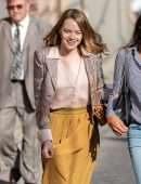 Emma Stone - Arriving at 'Jimmy Kimmel Live' in LA