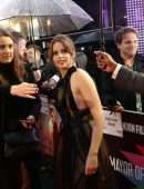 Felicity Jones at the Premiere of The Aeronauts at 63rd BFI London Film Festival