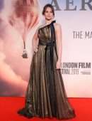 Felicity Jones at the Premiere of The Aeronauts at 63rd BFI London Film Festival