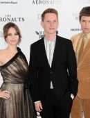 Felicity Jones at the Premiere of The Aeronauts at 63rd BFI London Film Festival