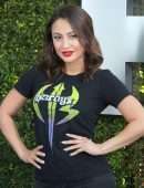 Francia Raisa at 20th Anniversary Celebration Of WWE Friday Night SmackDown