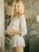 Hailey Clauson in “Eberjey” Intimate Sleepwear Photoshoot 2019