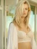 Hailey Clauson in “Eberjey” Intimate Sleepwear Photoshoot 2019