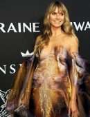 Heidi Klum at Gabrielle's Angel Foundation Hosts Angel Ball 2019 in NYC