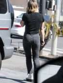 Hilary Duff at a Gas Station in West Hollywood