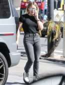 Hilary Duff at a Gas Station in West Hollywood