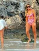 Hofit Golan Booty in Bikini at Beach in Tulum
