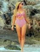 Hofit Golan Booty in Bikini at Beach in Tulum