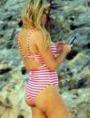Hofit Golan Booty in Bikini at Beach in Tulum