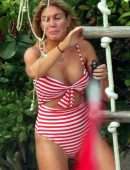 Hofit Golan Booty in Bikini at Beach in Tulum