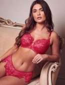 India Reynolds in “Pour Moi” Lingerie Photoshoot