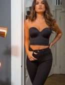 India Reynolds in “Pour Moi” Lingerie Photoshoot