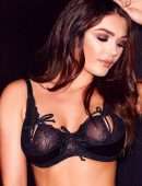 India Reynolds in “Pour Moi” Lingerie Photoshoot