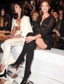 Irina Shayk Leggy at Intimissimi Fashion Show in Verona