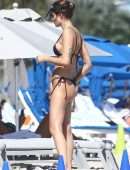 Isabeli Fontana in Bikini with Boyfriend Diego Ferrero at the Beach www.sawfirst.com