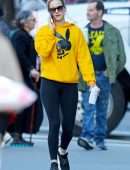 Jennifer Lawrence Going to the Gym in NYC