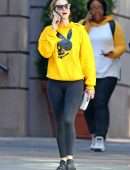 Jennifer Lawrence Going to the Gym in NYC