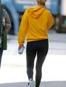 Jennifer Lawrence Going to the Gym in NYC
