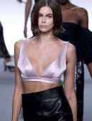Kaia Gerber Catwalk at “GIVENCHY” SS20 Fashion Show in Paris