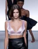 Kaia Gerber Catwalk at “GIVENCHY” SS20 Fashion Show in Paris