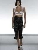 Kaia Gerber Catwalk at “GIVENCHY” SS20 Fashion Show in Paris