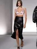 Kaia Gerber Catwalk at “GIVENCHY” SS20 Fashion Show in Paris