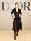 Karlie Kloss Braless at Christian Dior Fashion Show in Paris