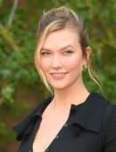 Karlie Kloss Braless at Christian Dior Fashion Show in Paris