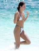 Kateri Dion Booty in Bikini at Beach in Tulum