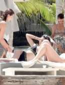 Kateri Dion Booty in Bikini at Beach in Tulum