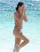Kateri Dion Booty in Bikini at Beach in Tulum